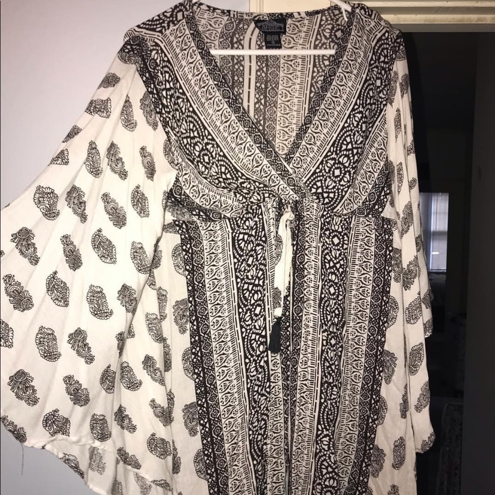 Aztec print dress